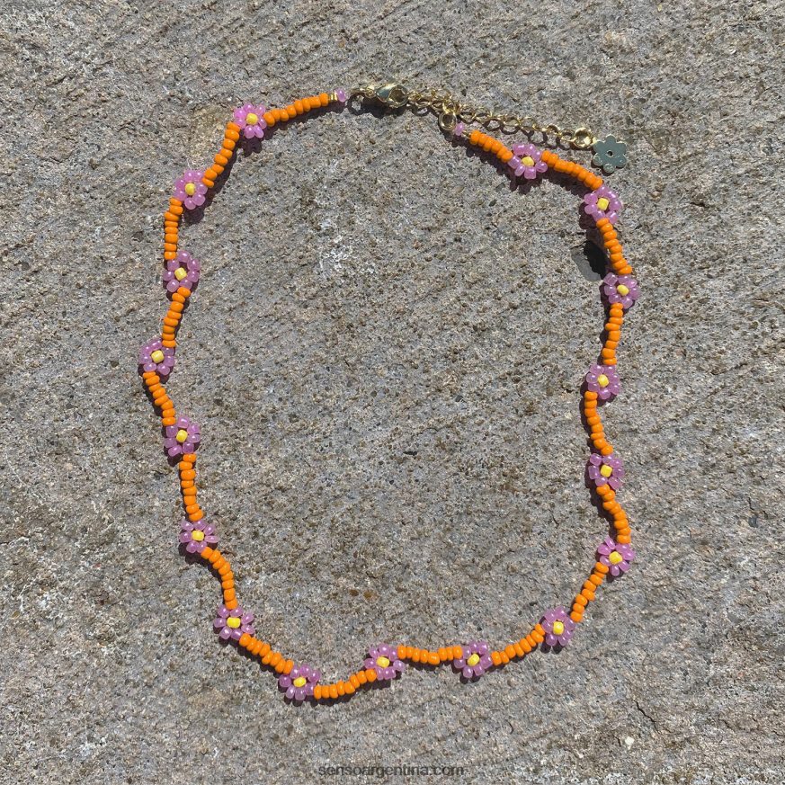 joyería orange daisy chain tobillera orange Senso 20NJBL589