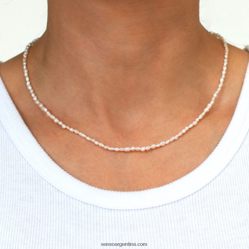 accesorios gargantilla petite perla blanco Senso 20NJBL579