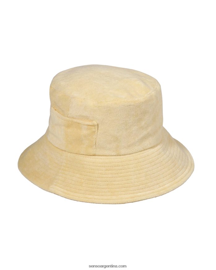 sombreros de rizo gorro de pescador amarillo Senso 20NJBL597