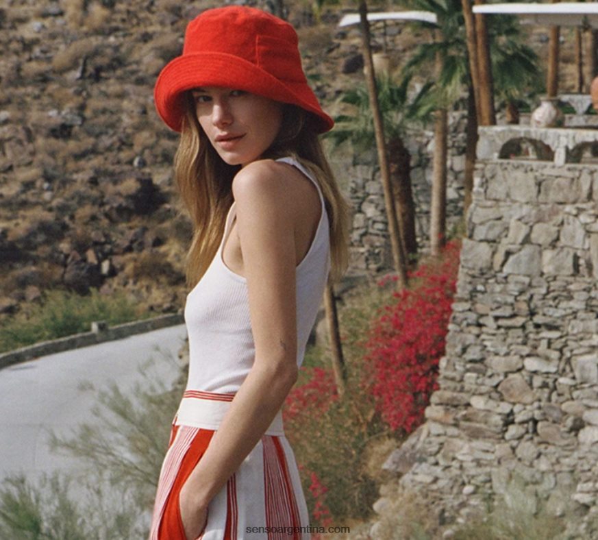 sombreros de rizo gorro de pescador cereza Senso 20NJBL596