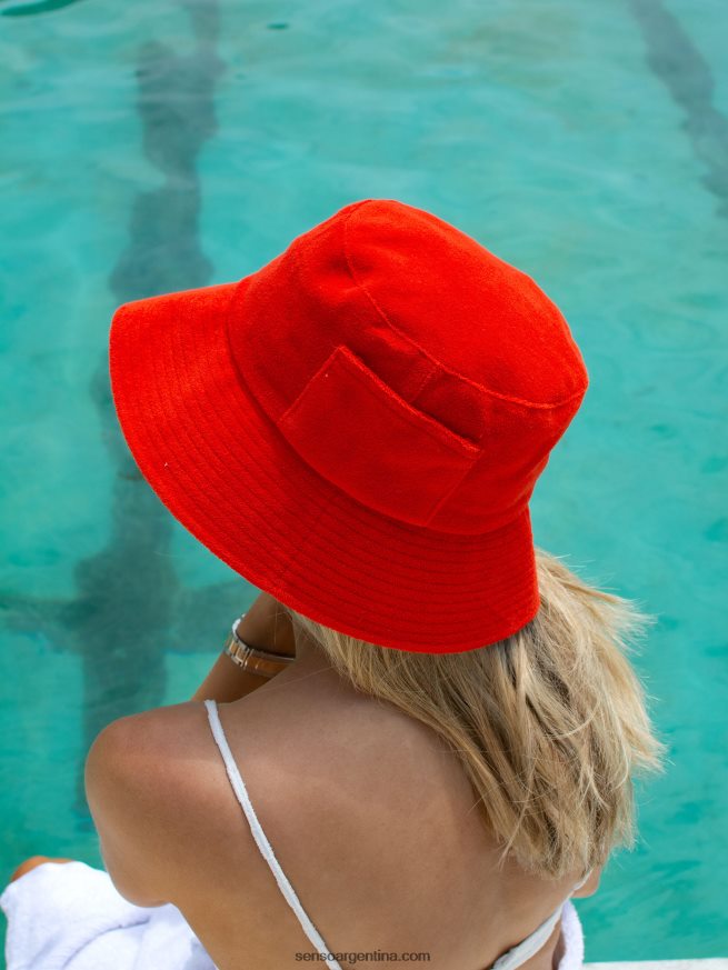 sombreros de rizo gorro de pescador cereza Senso 20NJBL596