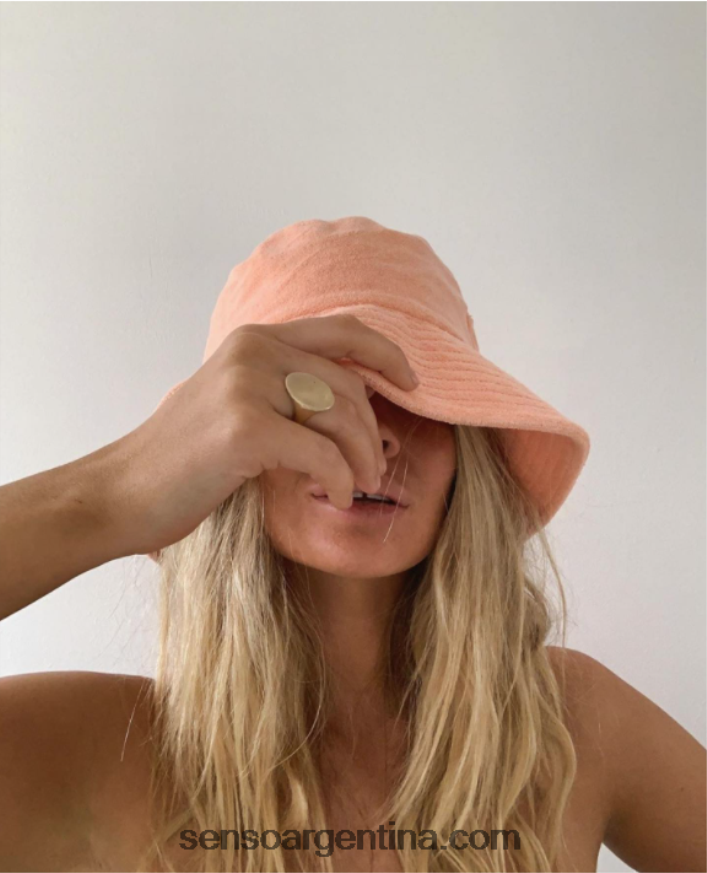 sombreros de rizo gorro de pescador melocotón Senso 20NJBL598